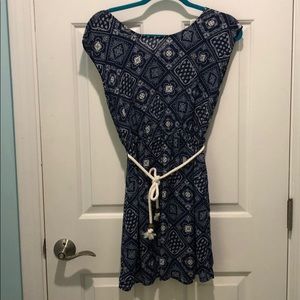 Blue sundress